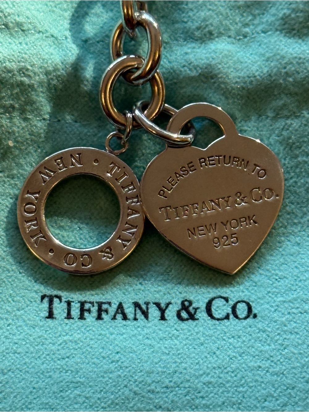 Tiffany & Co. Silver Heart Tag Toggle Bracelet - Picture 5 of 5